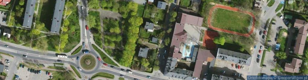 Zdjęcie satelitarne Trafostacja