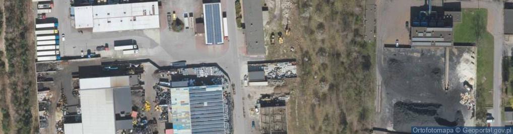 Zdjęcie satelitarne Trafostacja
