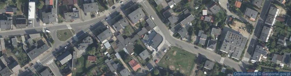 Zdjęcie satelitarne Trafostacja