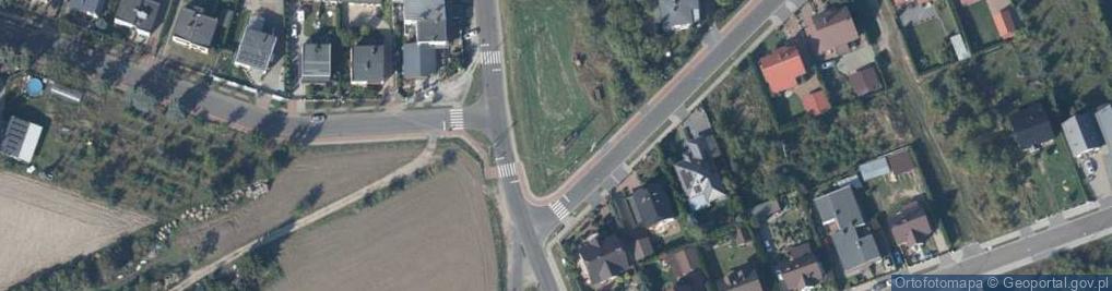 Zdjęcie satelitarne Trafostacja