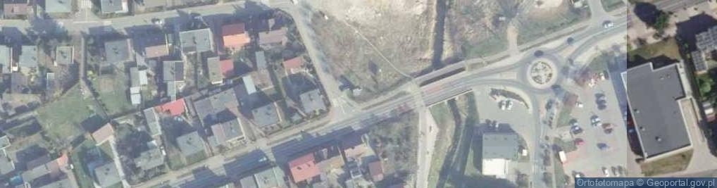 Zdjęcie satelitarne Trafostacja