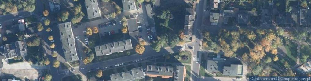 Zdjęcie satelitarne Trafostacja