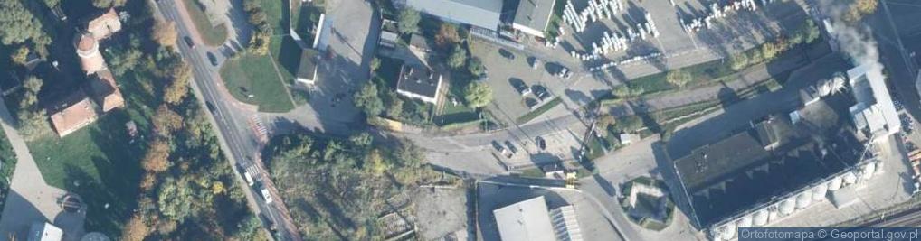 Zdjęcie satelitarne Trafostacja