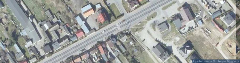 Zdjęcie satelitarne Trafostacja