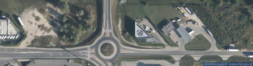 Zdjęcie satelitarne Trafostacja