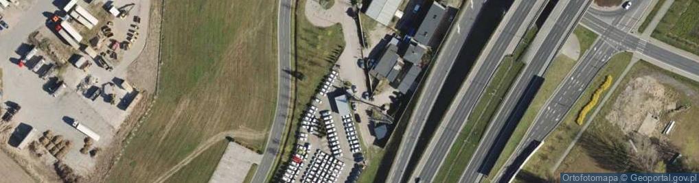 Zdjęcie satelitarne Trafostacja
