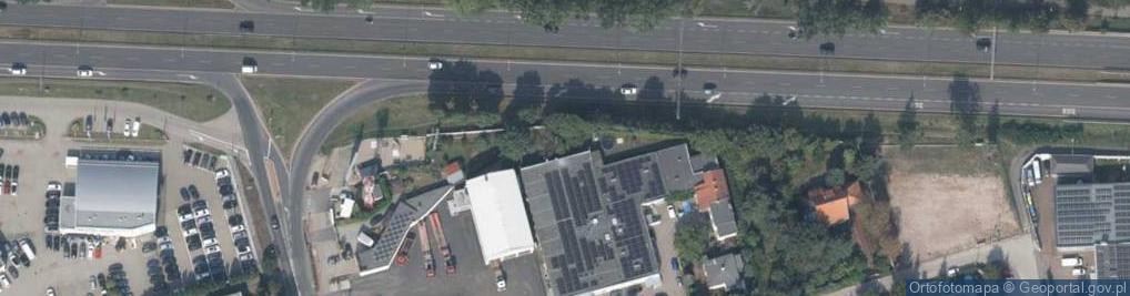 Zdjęcie satelitarne Trafostacja