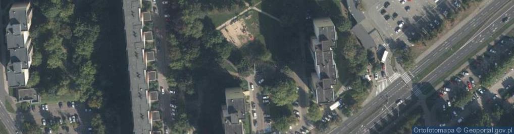 Zdjęcie satelitarne Trafostacja