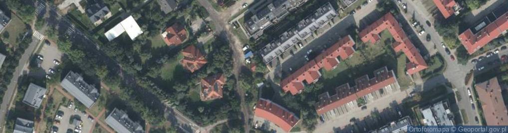 Zdjęcie satelitarne Trafostacja