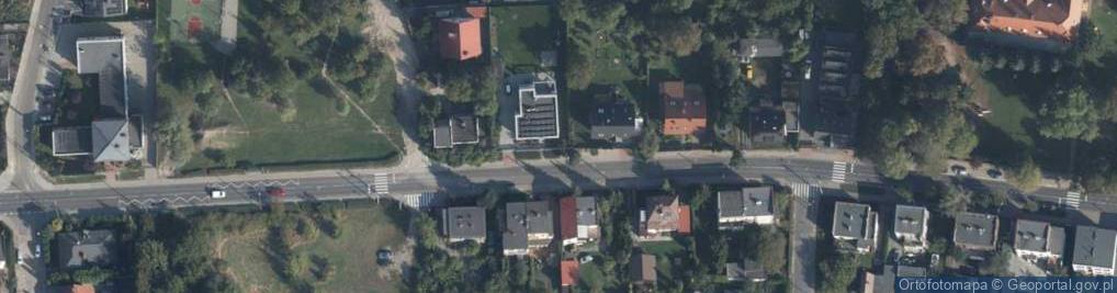 Zdjęcie satelitarne Trafostacja