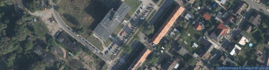 Zdjęcie satelitarne Trafostacja