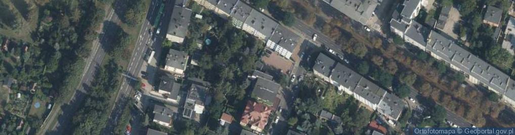 Zdjęcie satelitarne Trafostacja