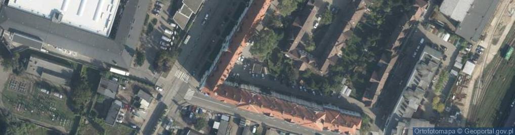 Zdjęcie satelitarne Trafostacja