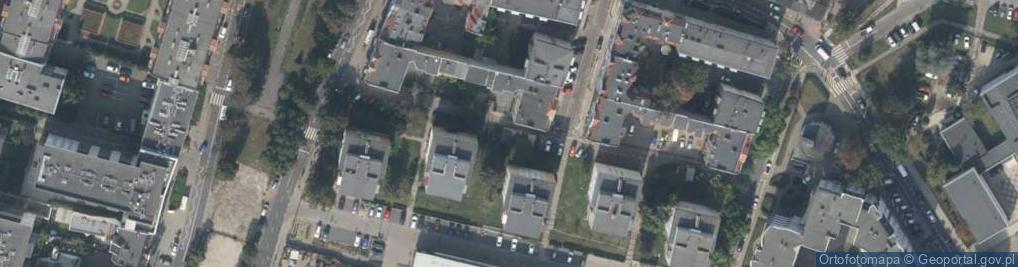 Zdjęcie satelitarne Trafostacja