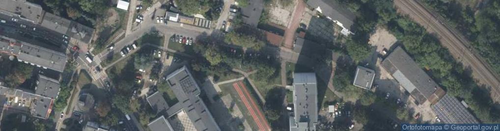 Zdjęcie satelitarne Trafostacja