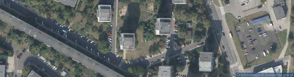 Zdjęcie satelitarne Trafostacja