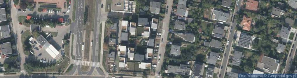 Zdjęcie satelitarne Trafostacja