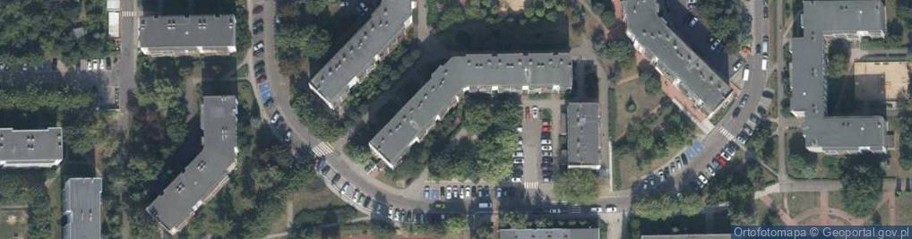 Zdjęcie satelitarne Trafostacja