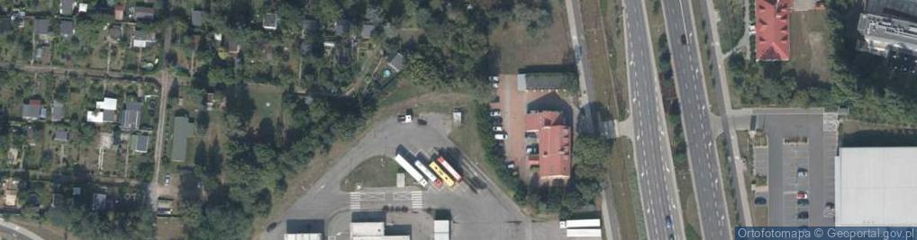 Zdjęcie satelitarne Trafostacja