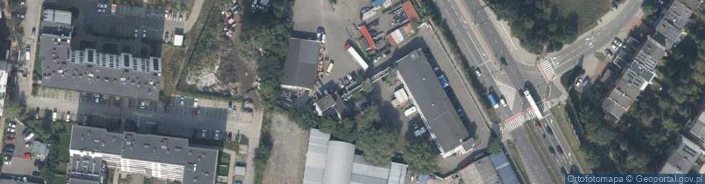 Zdjęcie satelitarne Trafostacja