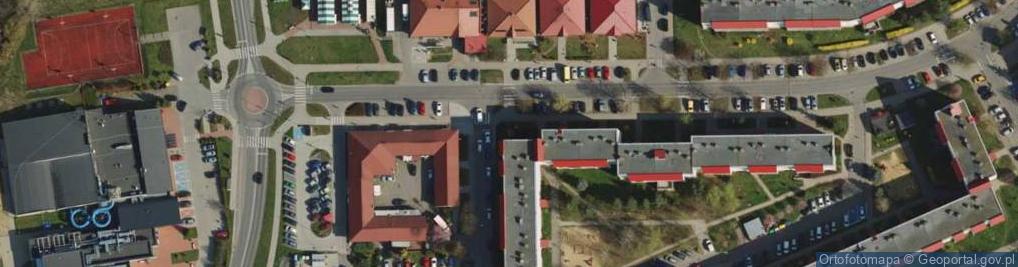 Zdjęcie satelitarne Trafostacja