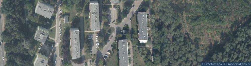 Zdjęcie satelitarne Trafostacja