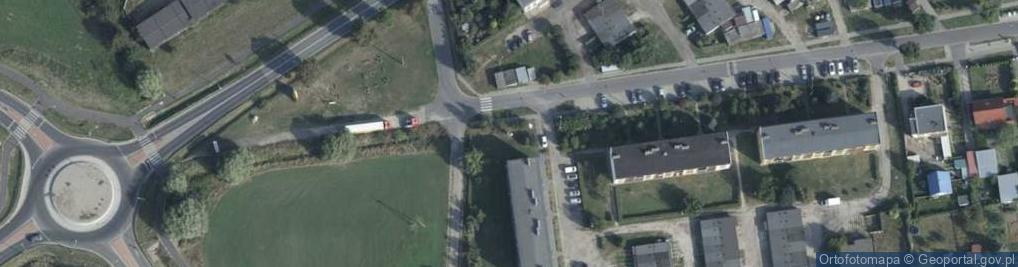 Zdjęcie satelitarne Trafostacja
