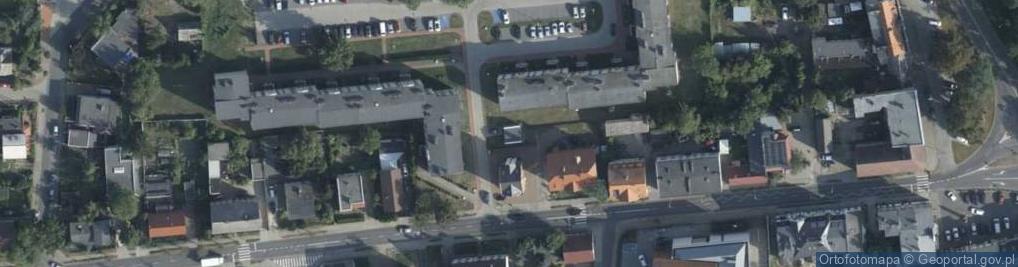 Zdjęcie satelitarne Trafostacja