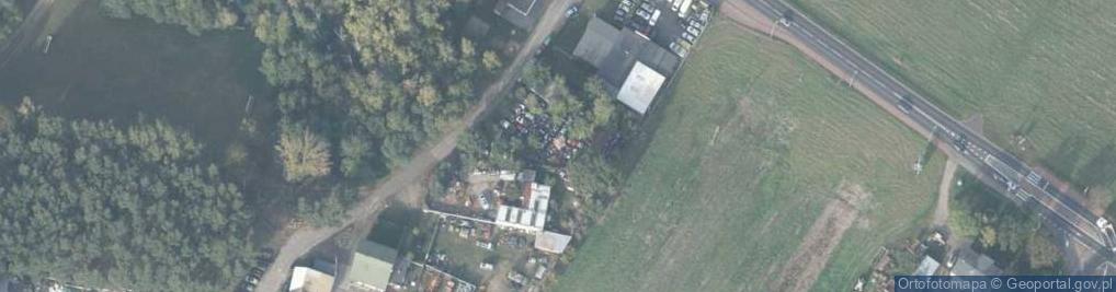 Zdjęcie satelitarne Trafostacja