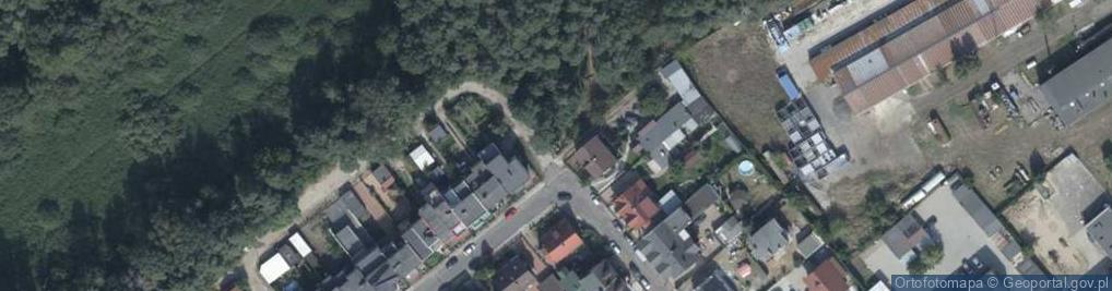 Zdjęcie satelitarne Trafostacja