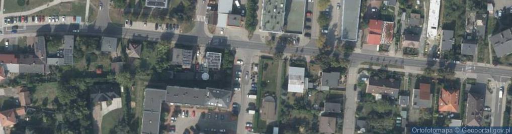 Zdjęcie satelitarne Trafostacja