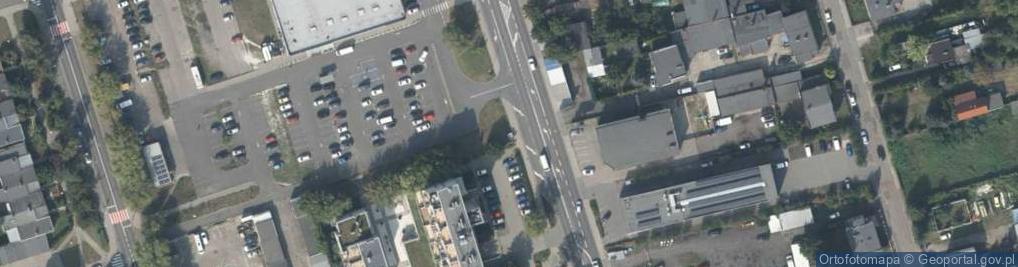 Zdjęcie satelitarne Trafostacja