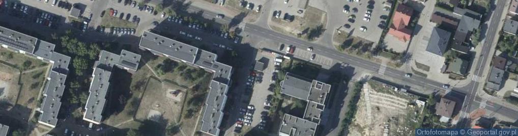 Zdjęcie satelitarne Trafostacja