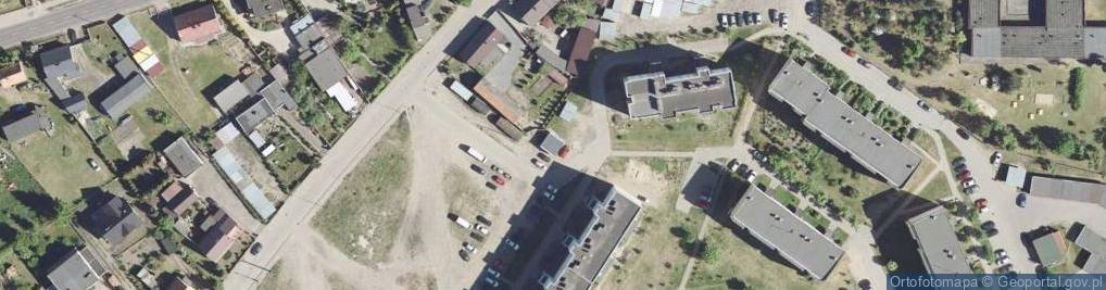Zdjęcie satelitarne Trafostacja