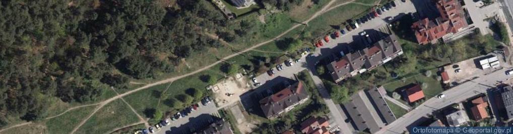 Zdjęcie satelitarne Trafostacja