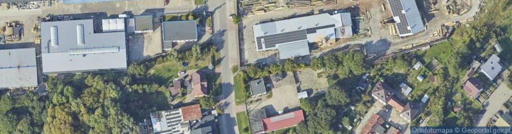 Zdjęcie satelitarne Trafostacja