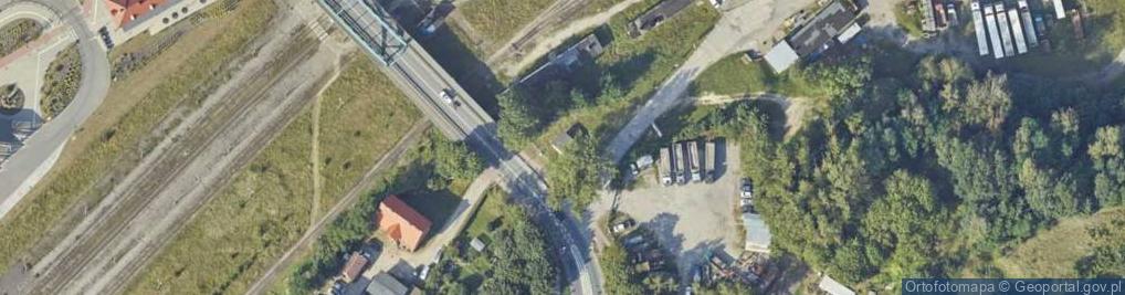 Zdjęcie satelitarne Trafostacja