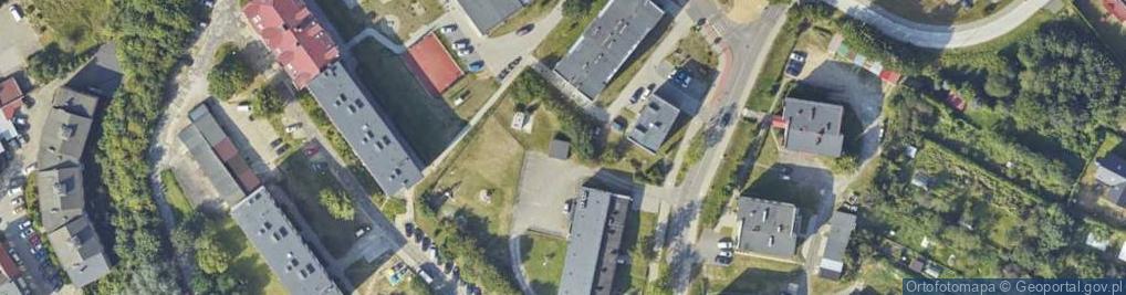 Zdjęcie satelitarne Trafostacja