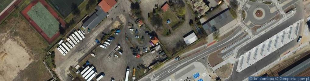 Zdjęcie satelitarne Trafostacja