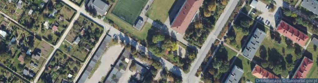 Zdjęcie satelitarne Trafostacja