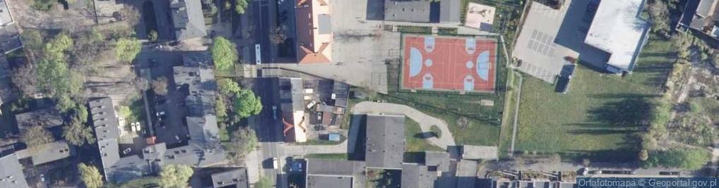 Zdjęcie satelitarne Trafostacja