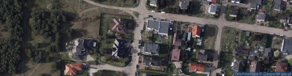Zdjęcie satelitarne Trafostacja