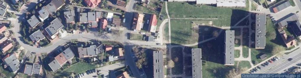 Zdjęcie satelitarne Trafostacja