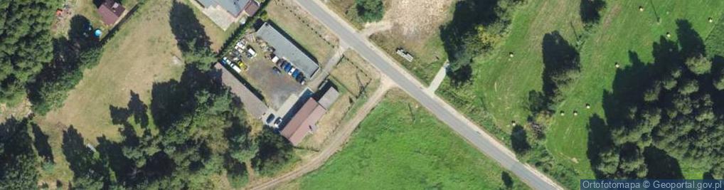 Zdjęcie satelitarne Trafostacja