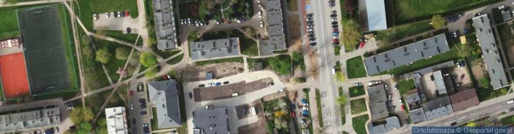 Zdjęcie satelitarne Trafostacja
