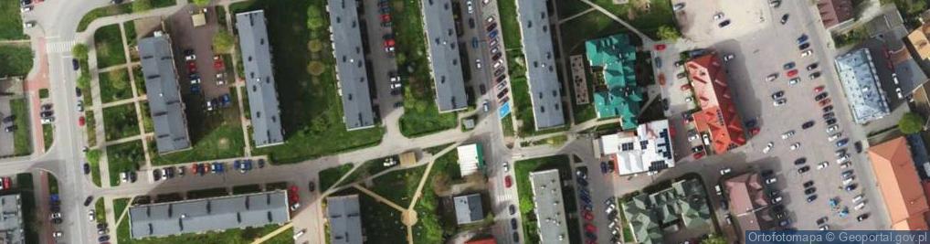 Zdjęcie satelitarne Trafostacja