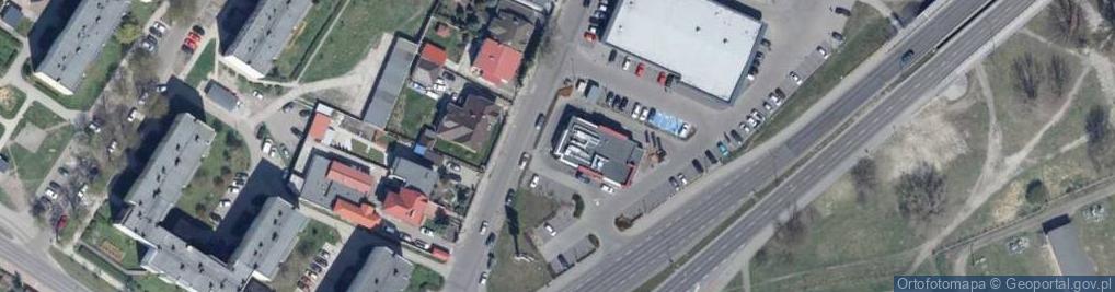 Zdjęcie satelitarne Trafostacja