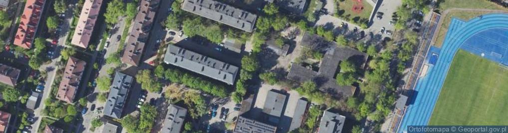 Zdjęcie satelitarne Trafostacja