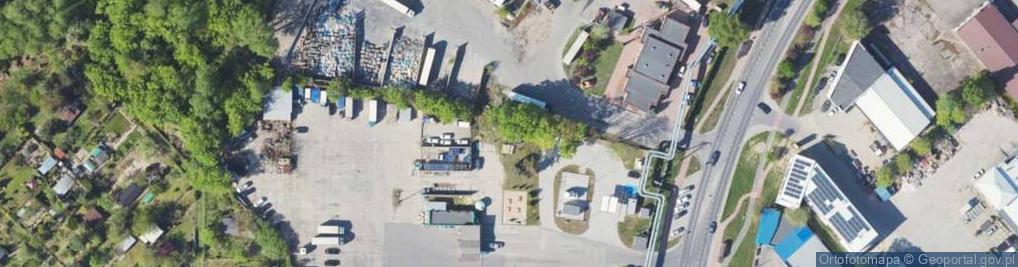 Zdjęcie satelitarne Trafostacja