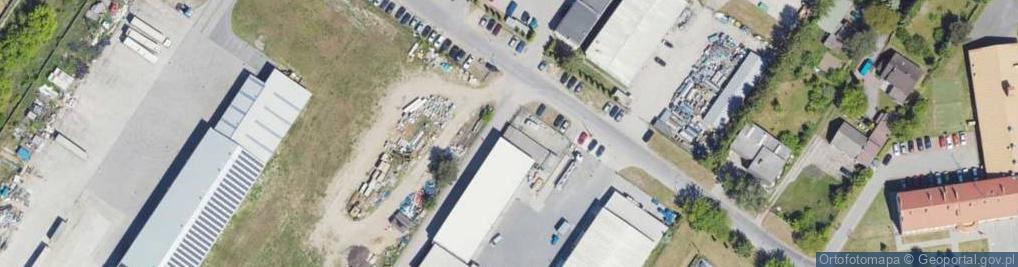 Zdjęcie satelitarne Trafostacja